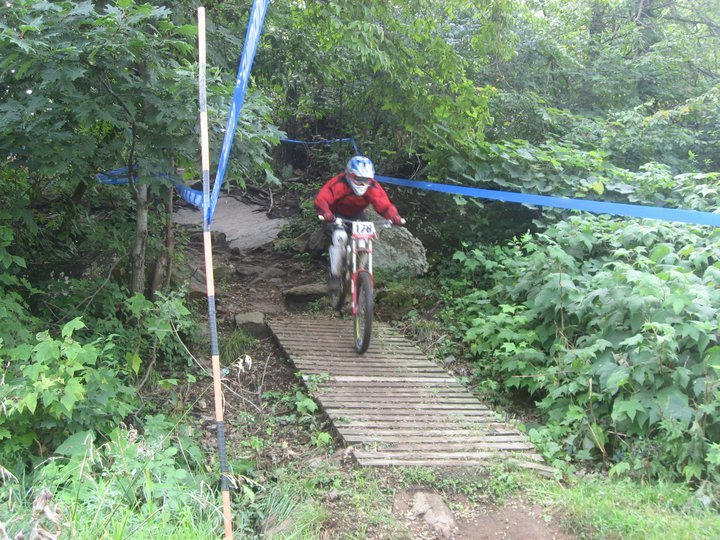 During the wet Race run coming through Sketchy Victory on my to 2nd place